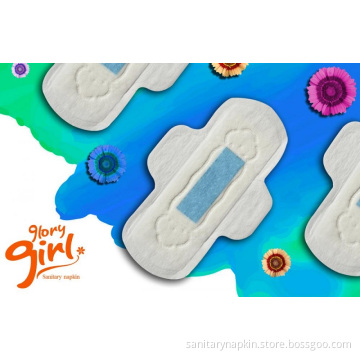 Breathable female anion sanitary napkins